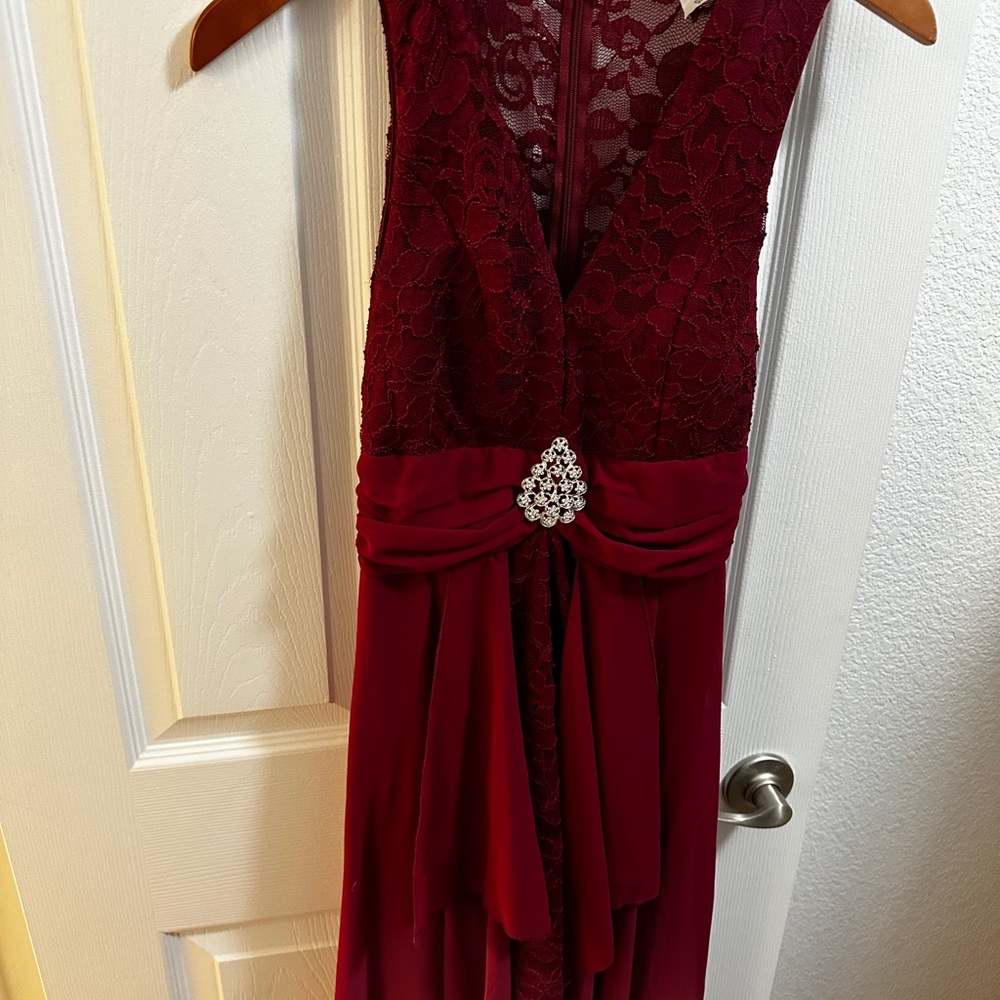 Juniors calf length dress